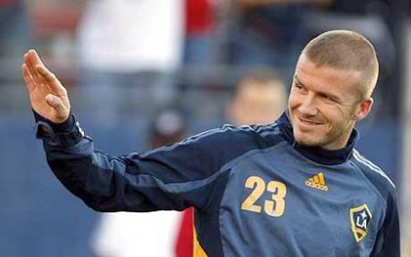 Beckham se va cedido al A.C. Milan