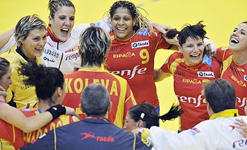 España accede a las semifinales del europeo de balonmano femenino