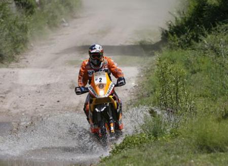 Marc Coma gana el Dakar 2009 en la categoría de motos