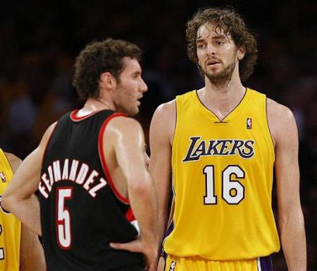 Pau Gasol, elegido mejor jugador europeo del año seguido por Rudy Fernández