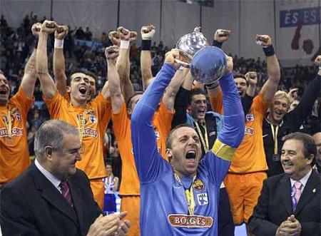 El Barcelona gana la Copa del Rey de balonmano