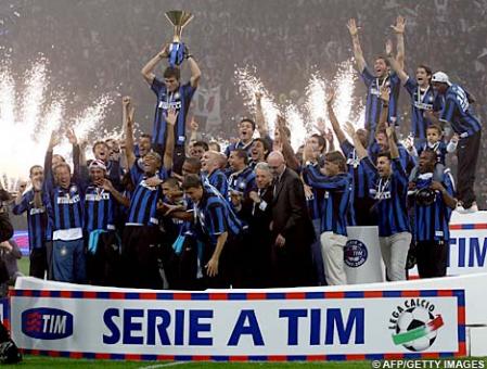 Calcio: el Inter lidera con siete puntos de ventaja