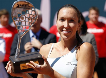 Jankovic venció a Carla Suárez en Andalucía