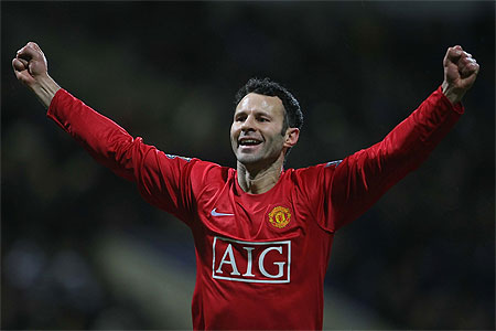 Giggs es el mejor jugador del año en Inglaterra