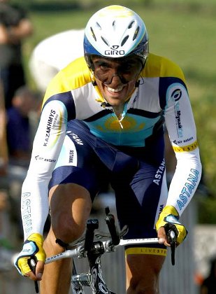 Contador ya es campeón de España contrarreloj