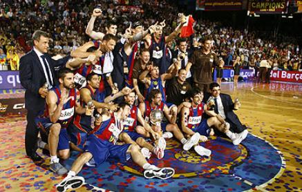 El Regal Barcelona se proclama campeón de la Liga ACB 2008/09