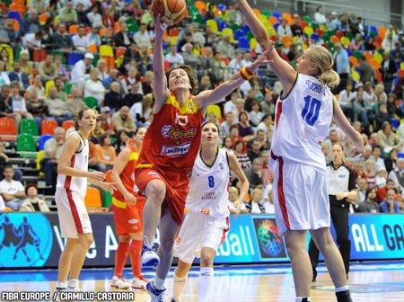 Eurobasket femenino: debut con victoria para España