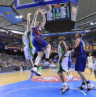 Liga ACB: Unicaja y Barcelona juegan esta noche el segundo partido de semifinales