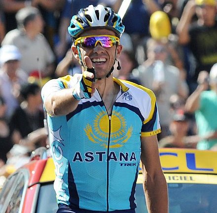 Tour’09 etapa 15: Alberto Contador se viste de amarillo en la cima de Verbier