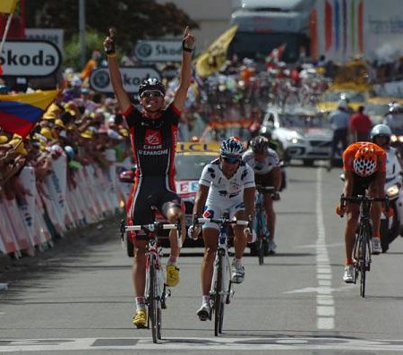 Tour’09 Etapa 8: el murciano Luis León Sánchez consigue el primer triunfo español