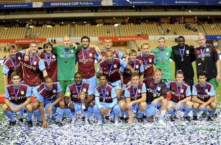 Peace Cup: el título se decide en los penaltis a favor del Aston Villa