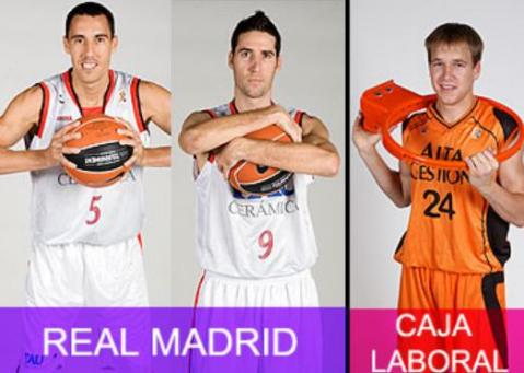 Pablo Prigioni y Sergi Vidal al Real Madrid, Oleson al Caja Laboral