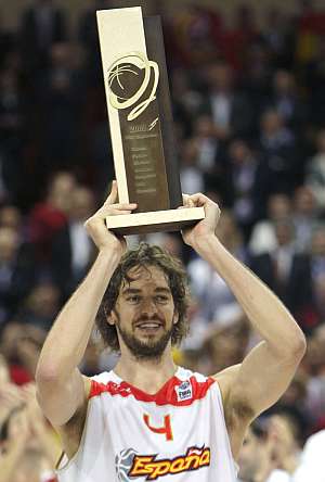 Eurobasket 2009: Pau Gasol fue elegido MVP del torneo