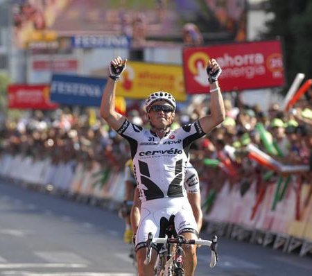 Vuelta a España 09 Etapa 10: Gerrans ya tiene su trío de ases