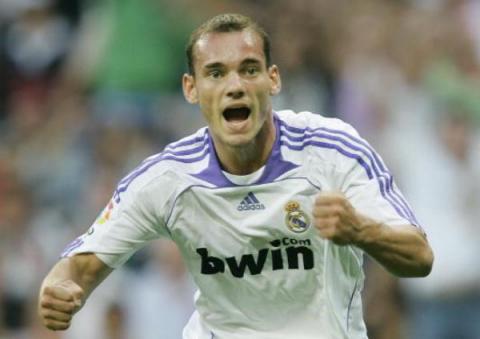 Sneijder raja del Real Madrid