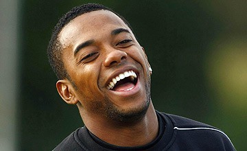 Robinho en el Barcelona sigue fraguándose