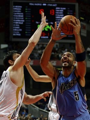 El Real Madrid no pudo con los Utah Jazz