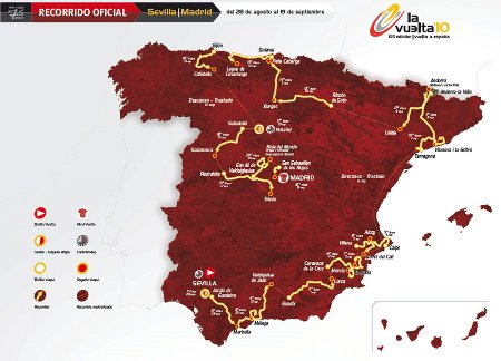 Presentada la Vuelta a España 2010