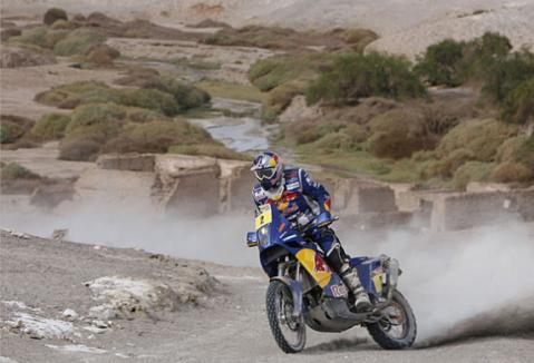 Dakar 2010 Etapa 7: Despres gana en motos seguido por Marc Coma a 29 segundos