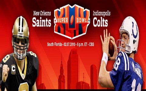 Indianapolis Colts y New Orleans Saints disputarán la XLIV Super Bowl