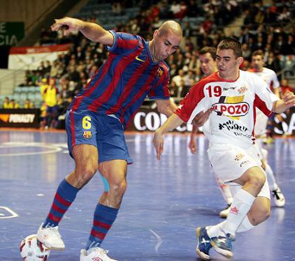 Copa de España de Fútbol Sala: Lobelle Santiago y ElPozo Murcia jugará la gran final