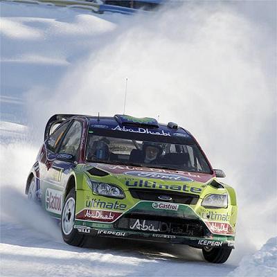 Mikko Hirvonen gana el Rally de Suecia por delante de Sébastien Loeb