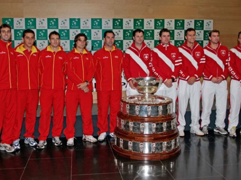 Copa Davis España-Suiza: sorteo, orden de partidos y horarios