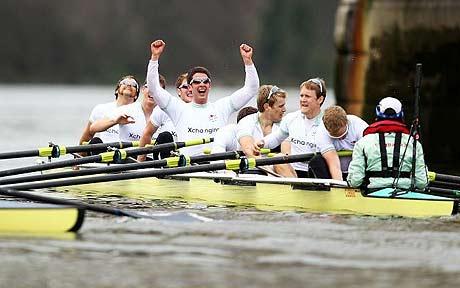 Cambridge vence a Oxford en la tradicional regata por el Támesis