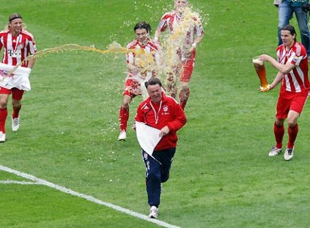 Bundesliga: el Bayern Munich celebra el título de campeón