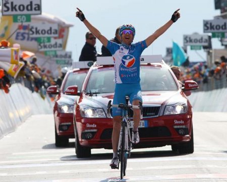 Giro de Italia 2010: Tschopp gana la última etapa de montaña y Basso se asegura la general