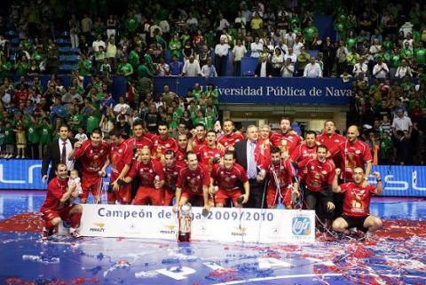 ElPozo Murcia se proclama Campeón de la Liga Nacional de Fútbol Sala 2009/10