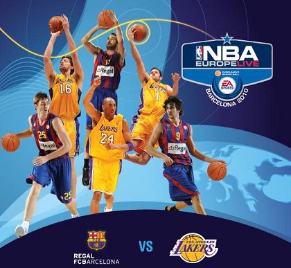 Las entradas para el partido Regal Barcelona – Los Ángeles Lakers salen a la venta y empiezan a agotarse