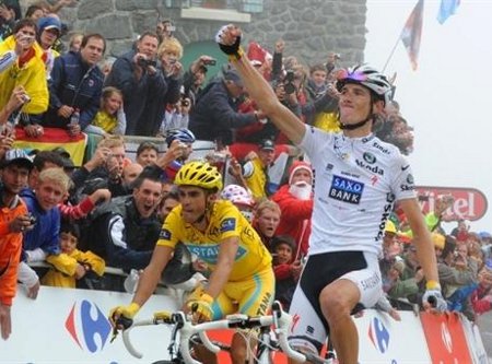 Tour de Francia 2010: Schleck y Contador coronan de la mano el Tourmalet