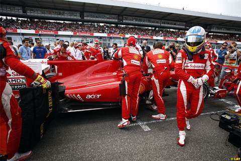 El equipo Ferrari es multado con 100.000 dólares por las órdenes de equipo en el GP de Alemania