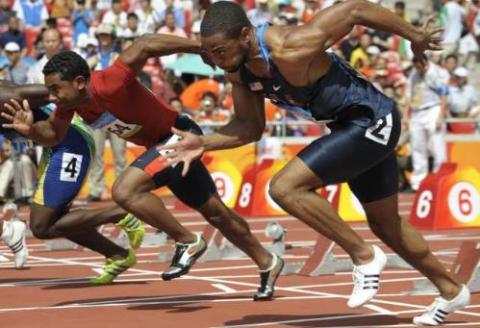 Tyson Gay buscará batir su marca en los 100 metros hoy, en Bruselas