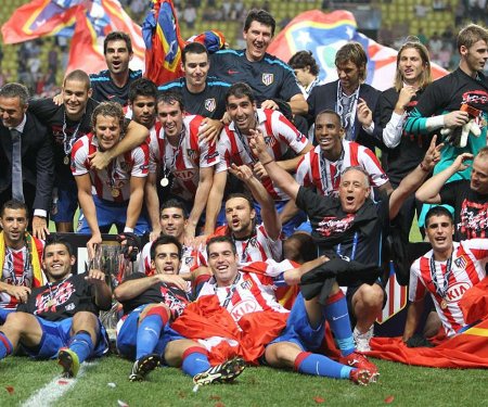 El Atlético de Madrid vence por 2-0 al Inter y gana la Supercopa de Europa