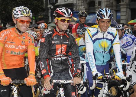 Los líderes del ciclismo español no estarán en la Vuelta a España 2010