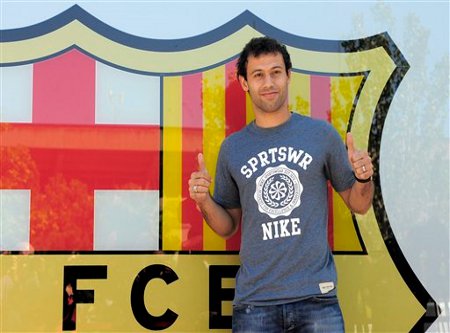 Javier Mascherano es el tercer fichaje del Barça para esta temporada