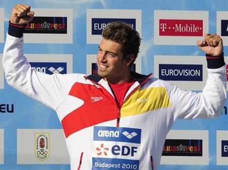 Europeos de natación: oro para Rafa Muñoz, bronce para Duane Da Rocha