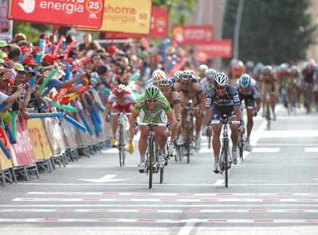 Vuelta a España 2010: Cavendish gana su tercer sprint en Salamanca