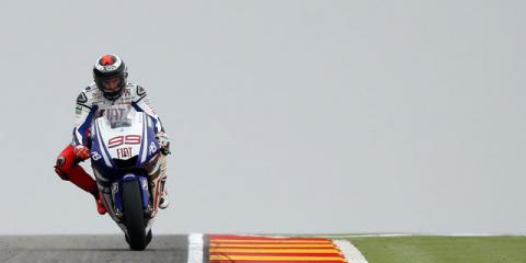 GP de Aragón de motociclismo: la lluvia se convierte en protagonista durante la primera jornada de entrenamientos