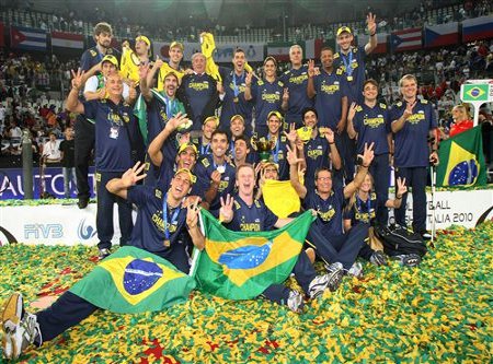 Brasil gana su tercer Mundial de voleibol