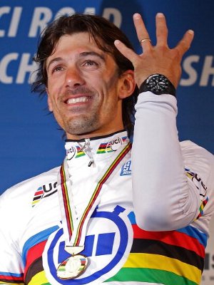 Fabian Cancellara es cuatro veces campeón del mundo contrarreloj