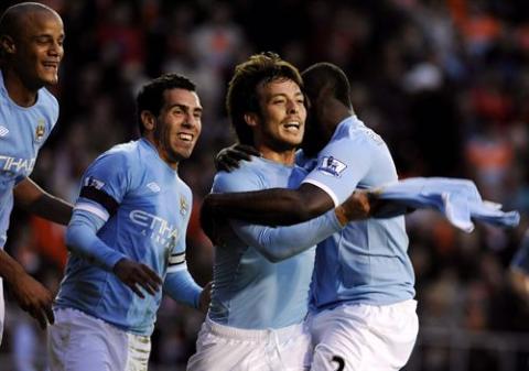 Premier League Jornada 8: Manchester City y Everton ganan sus partidos con goles de David Silva y Mikel Arteta