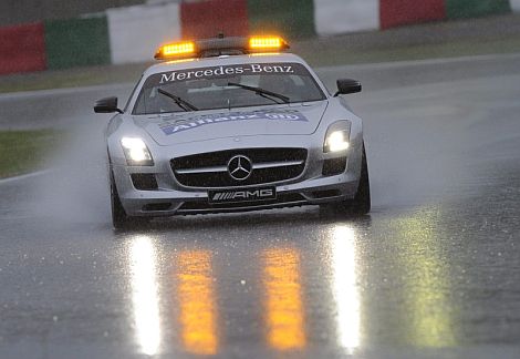 GP de Japón de Fórmula 1: la lluvia obliga a suspender la clasificación, que será el domingo