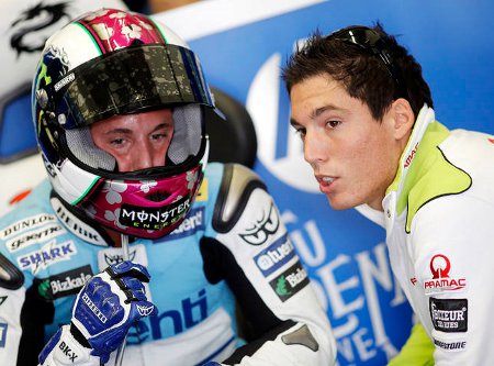 Los hermanos Espargaró, juntos en Moto2