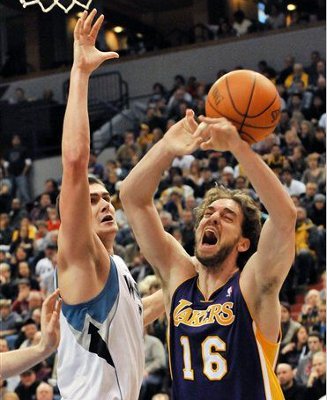 NBA: Gasol y sus intratables Lakers suman otro triunfo ante los Wolves