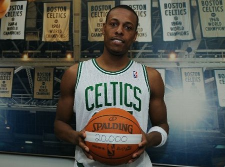 NBA: Paul Pierce ya suma 20 mil puntos en su carrera