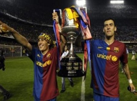 Bojan y Sergio Busquets, atados en el Barcelona hasta 2015