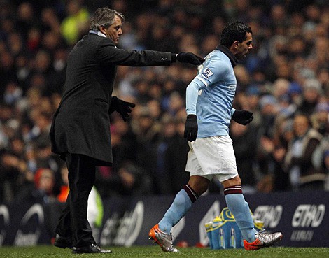 Carlos Tévez pide al Manchester City que lo traspase pero el club rechaza la petición